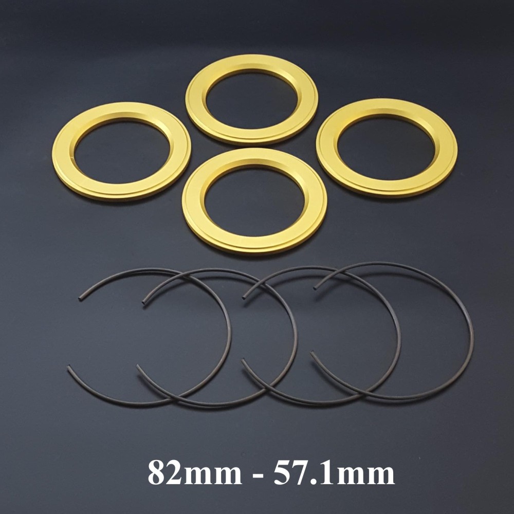 BBS 70.0-56.0 Spigot Rings Hub Rings FULL SET aluminium spacers rings for BBS wheels 